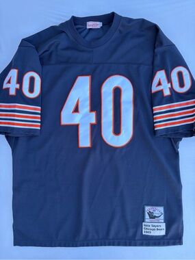 Gale Sayers #40 Chicago Bears NFL 1965 Legacy Throwback XXL Football Jersey